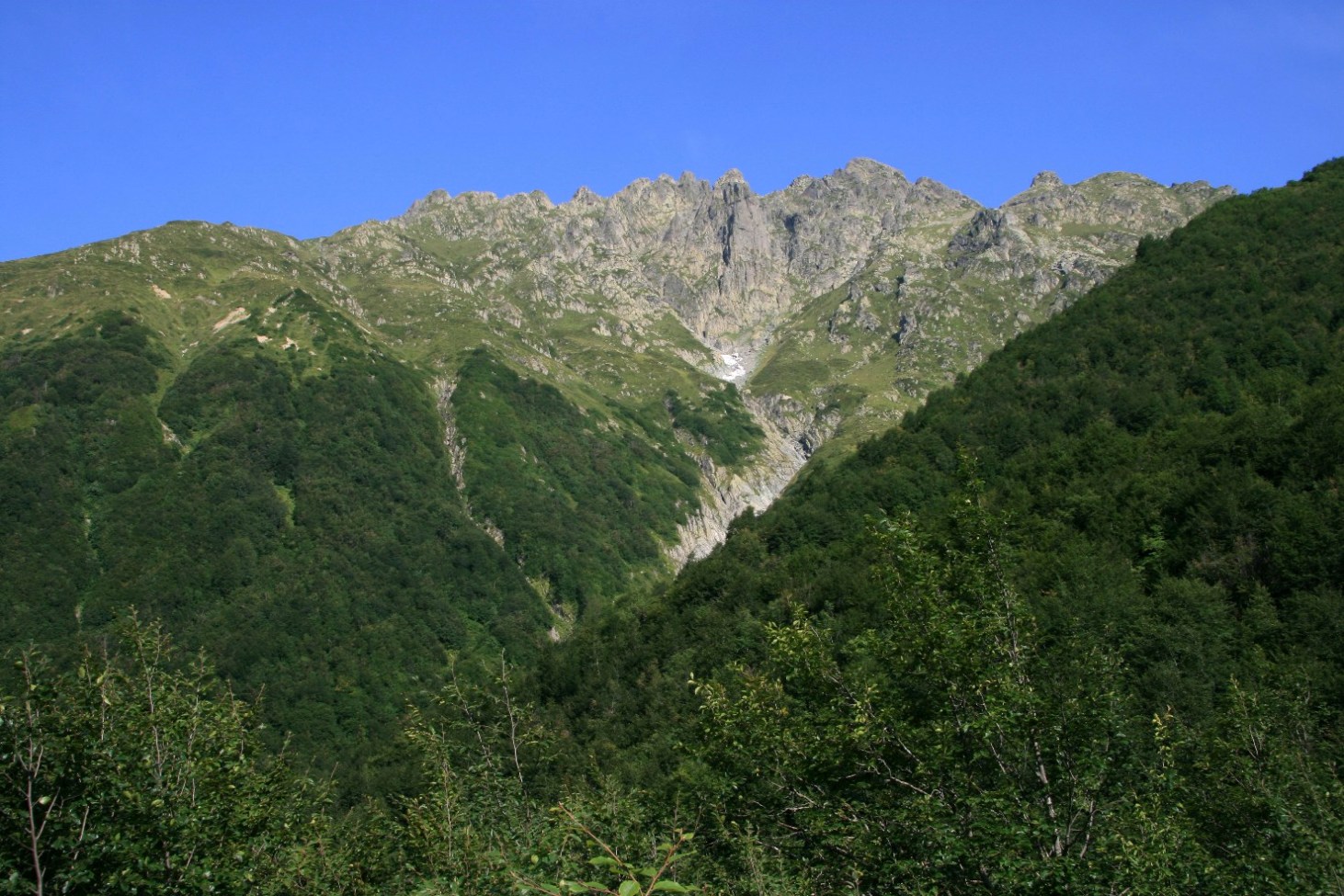 Чедымский хребет, image of landscape/habitat.