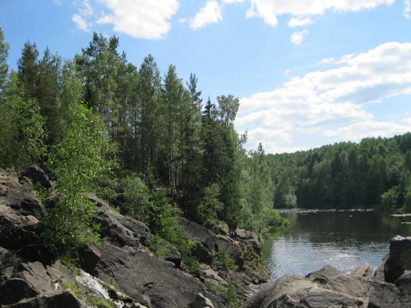 Природный заповедник Кивач, image of landscape/habitat.