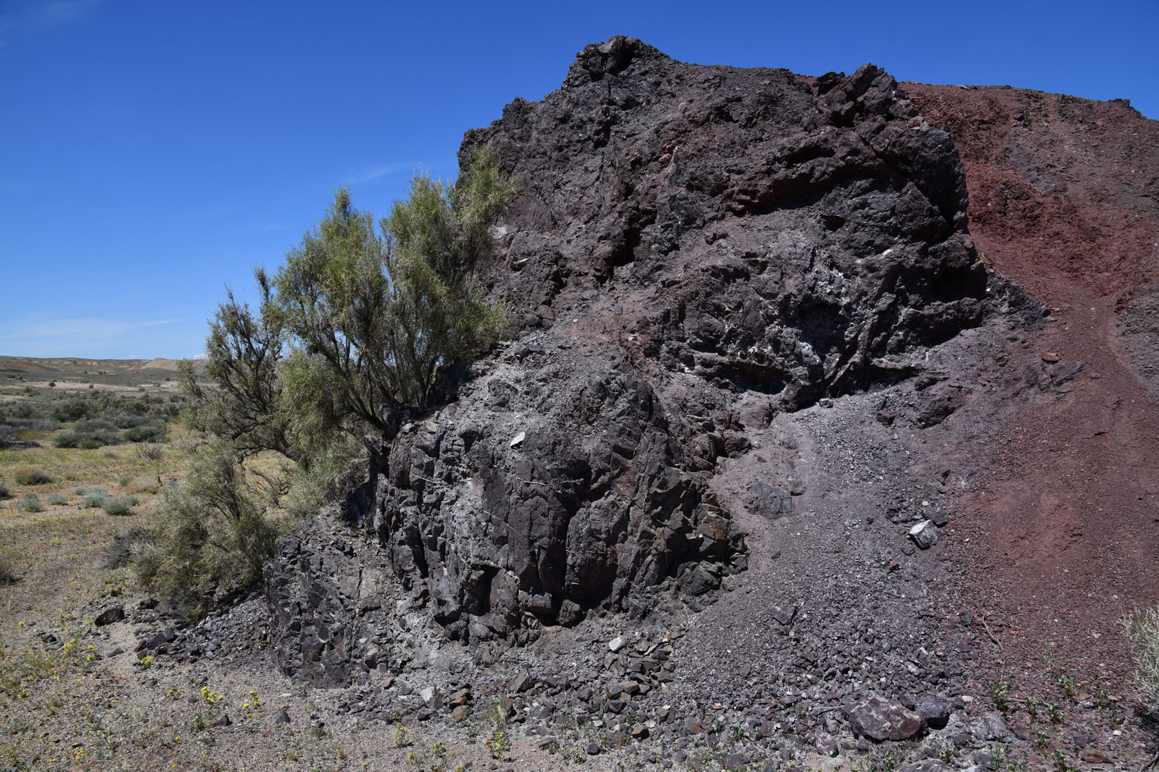 Горы Улькен-Богуты, image of landscape/habitat.