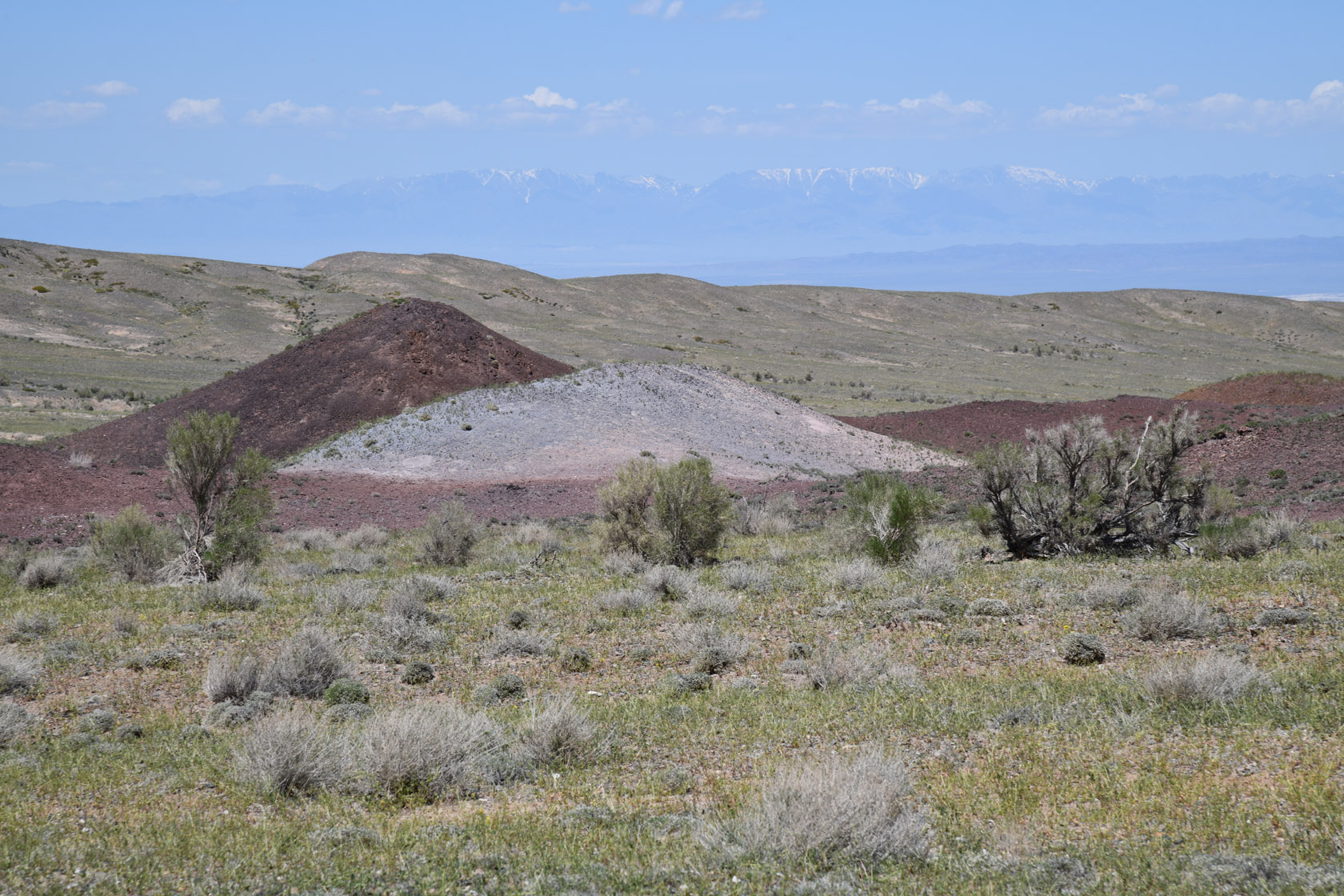 Горы Улькен-Богуты, image of landscape/habitat.