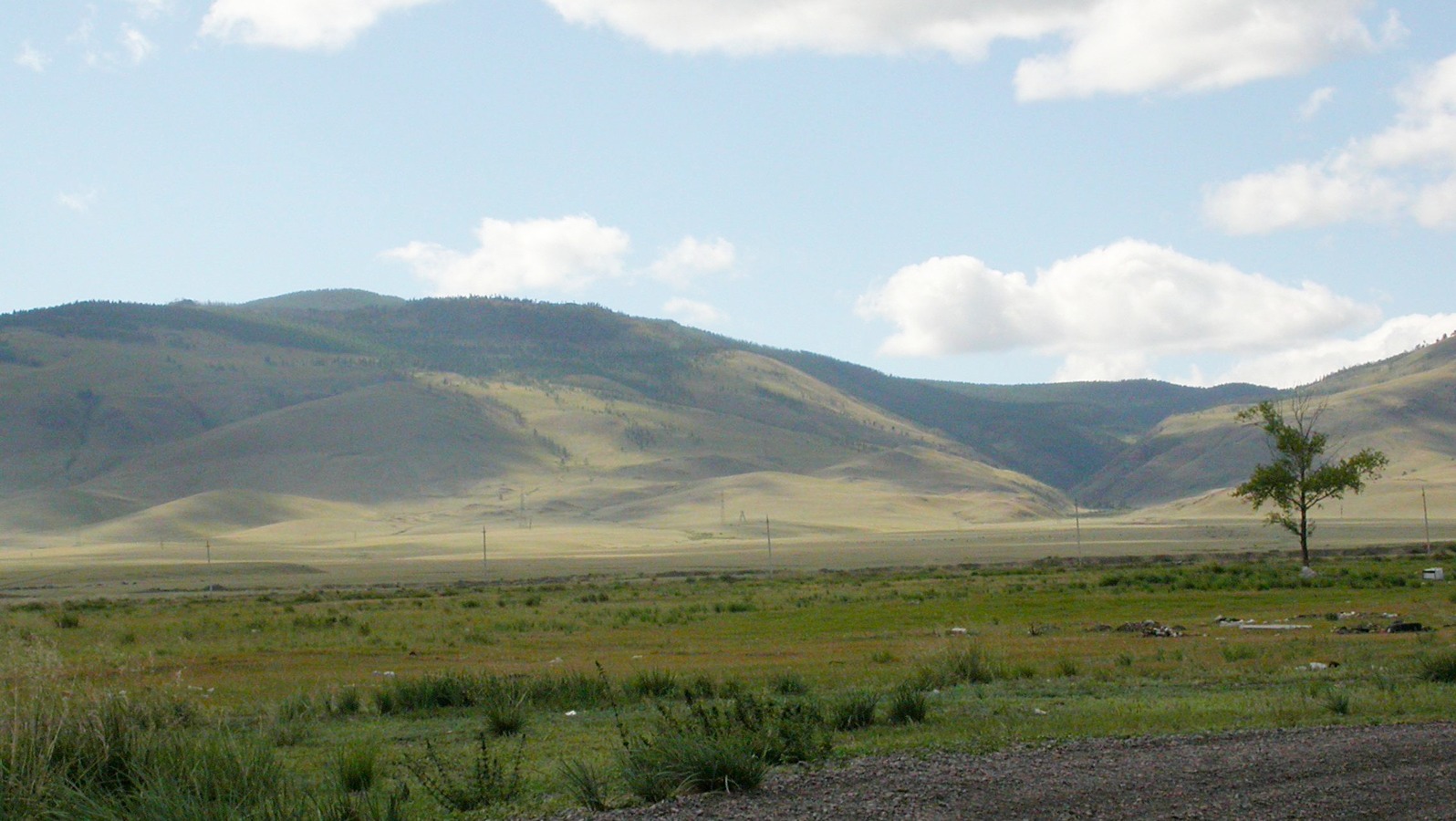 Гусиноозерский Хамар-Дабан, image of landscape/habitat.