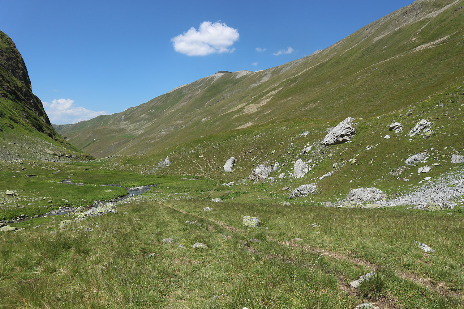 Долина реки Загедан, image of landscape/habitat.