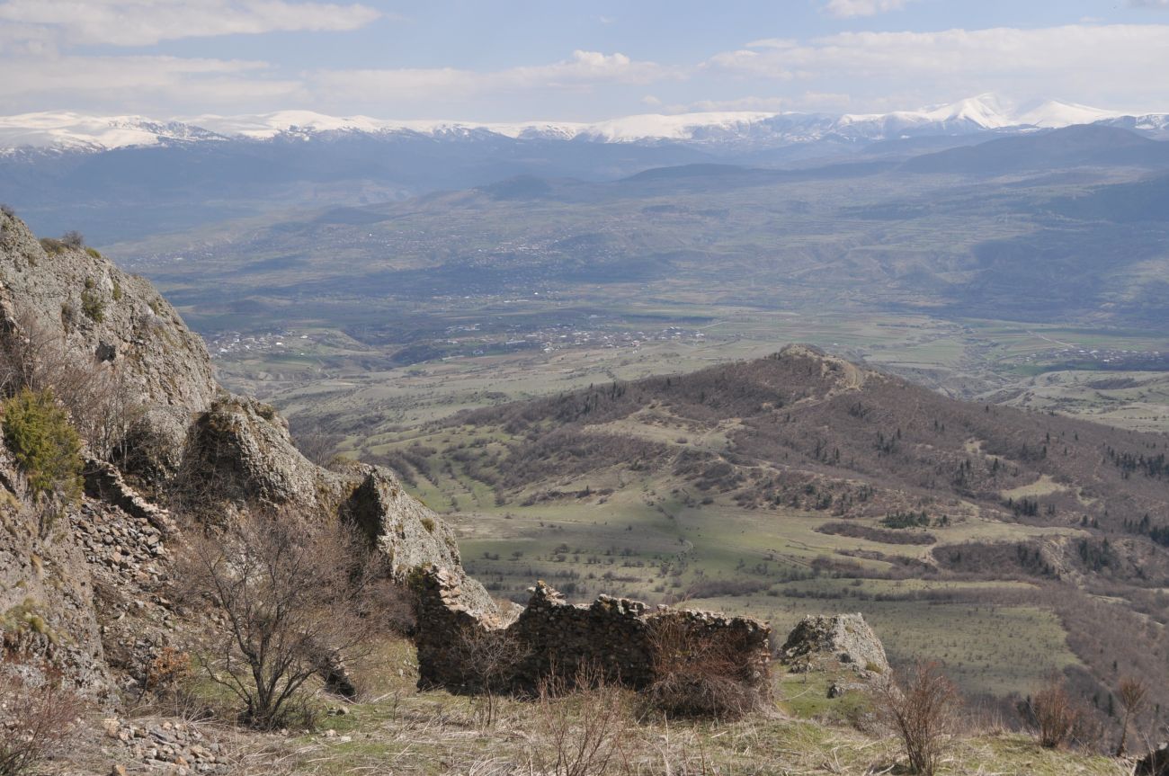 Окрестности крепости Окрос-Цихе, image of landscape/habitat.