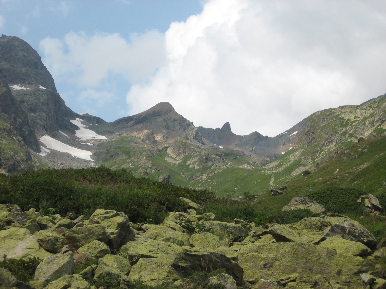 Северный исток реки Алибек, image of landscape/habitat.