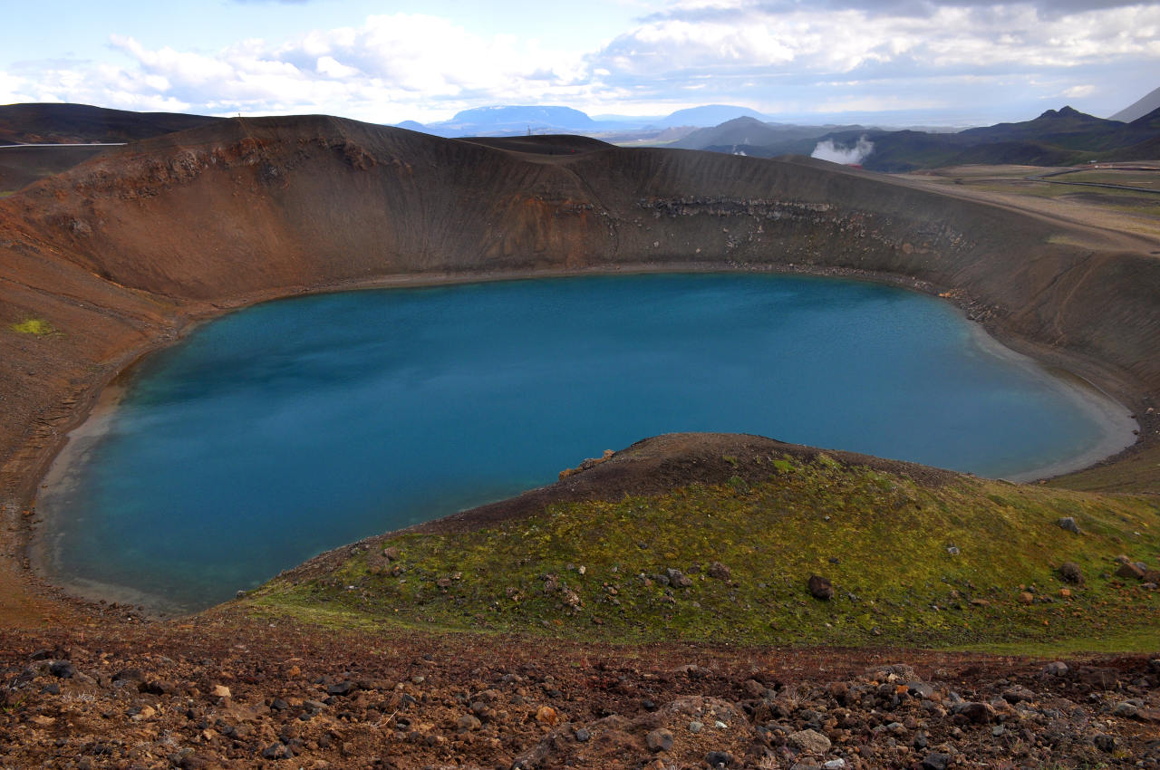 Окрестности озера Миватн, image of landscape/habitat.