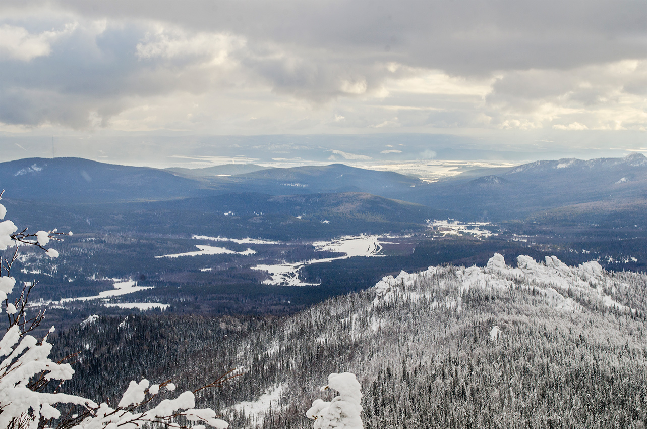 Окрестности хребта Ялангас, image of landscape/habitat.