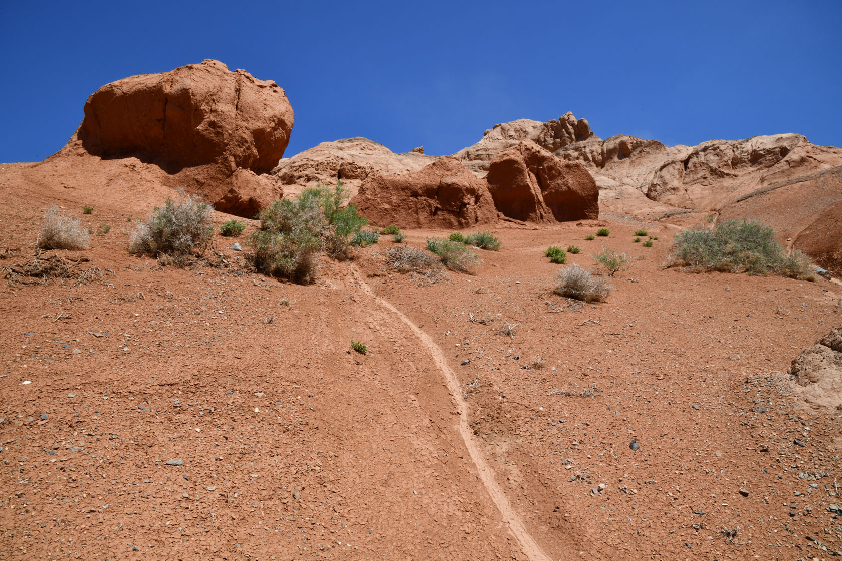 Горы Улькен-Богуты, image of landscape/habitat.