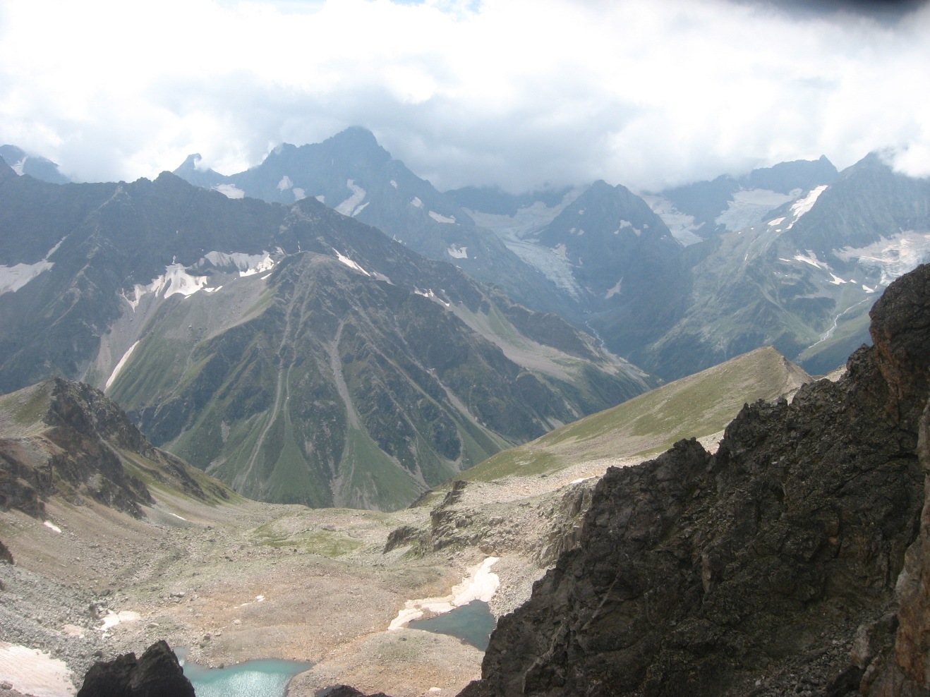 Долина реки Кти-Теберда, image of landscape/habitat.