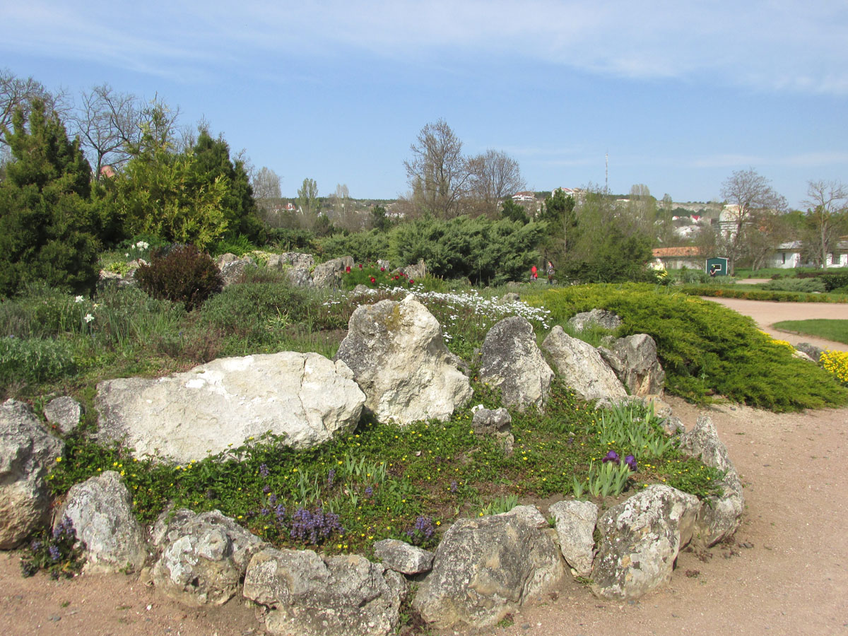 Парк «Салгирка», изображение ландшафта.