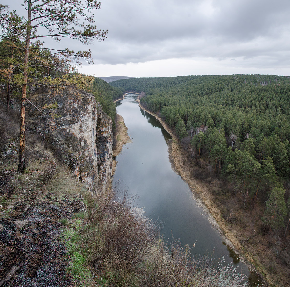 Окрестности поселка Межевой, image of landscape/habitat.