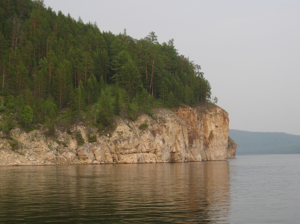 Ленские щеки, изображение ландшафта.