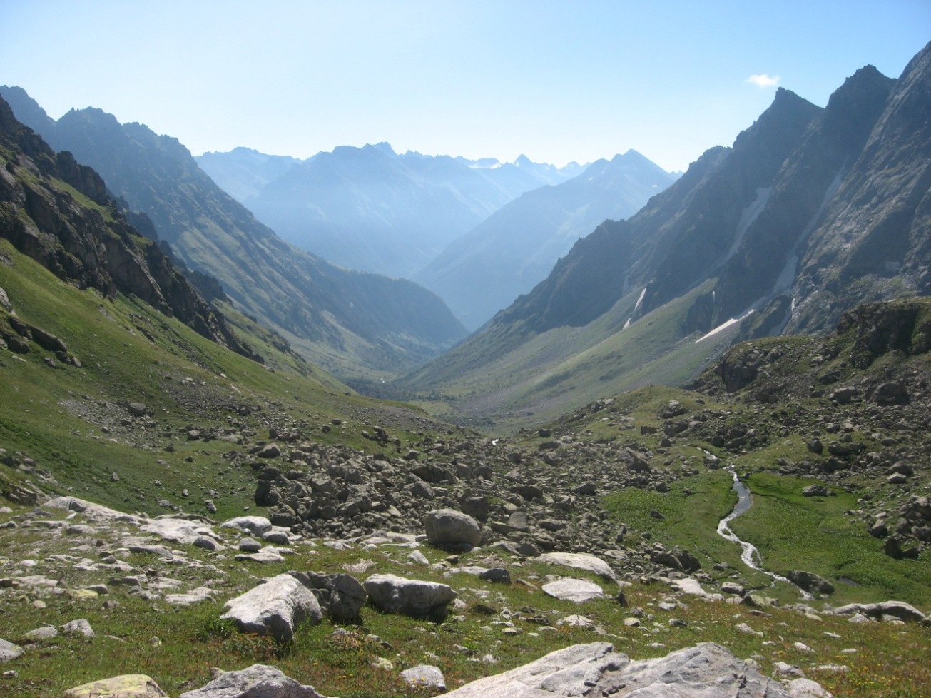 Ущелье Хаджибей, image of landscape/habitat.