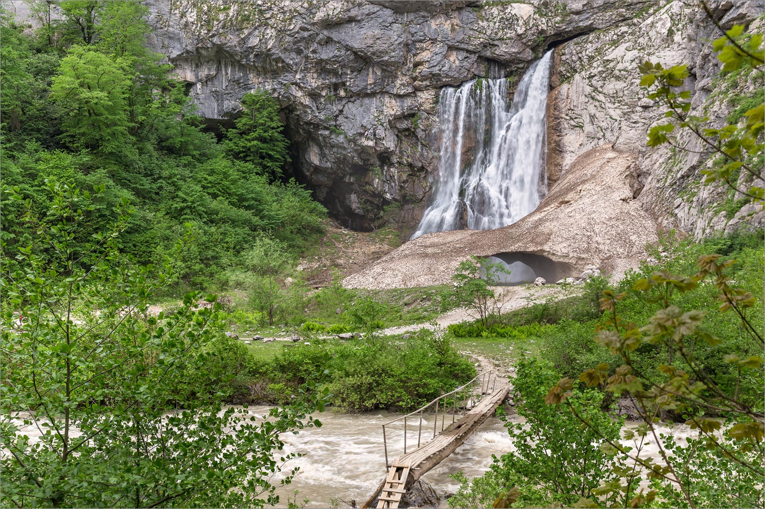 Долина реки Гега, image of landscape/habitat.