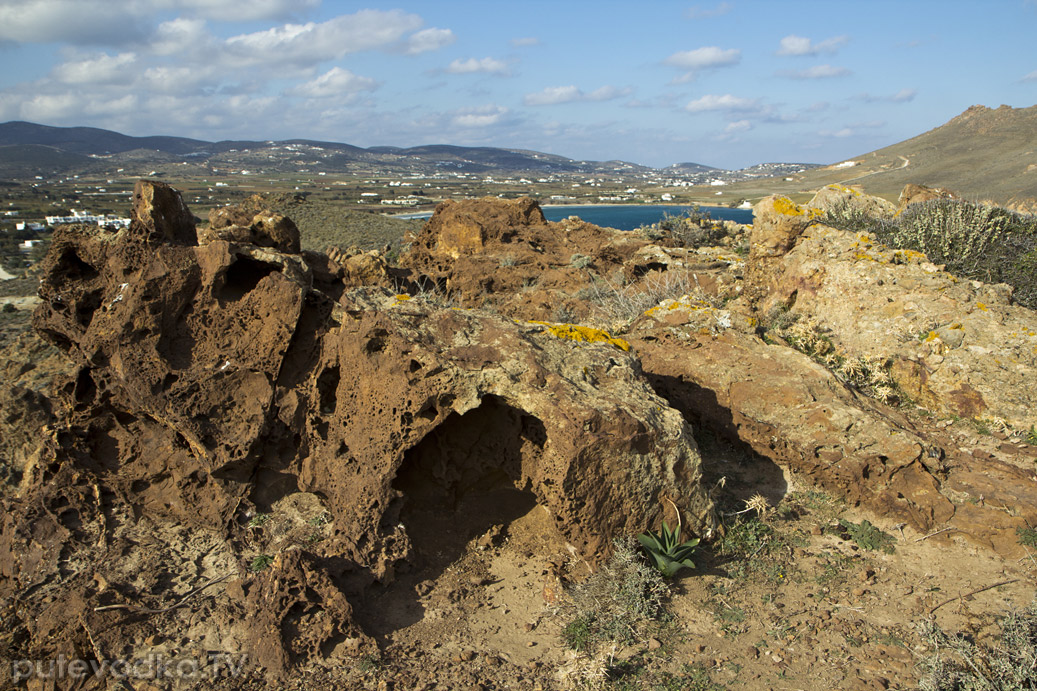 Остров Парос, image of landscape/habitat.