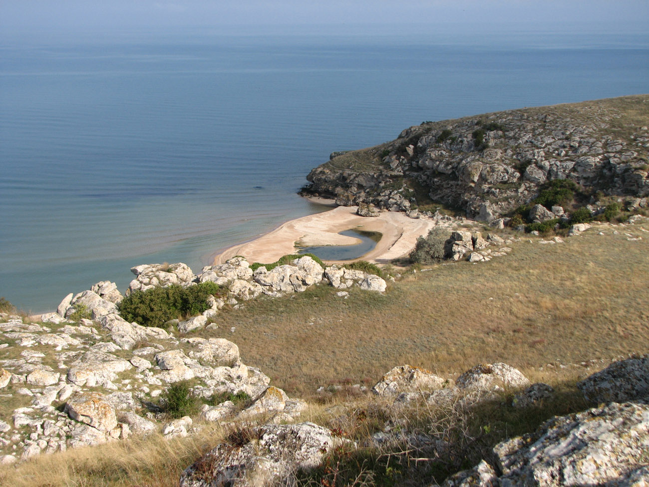 Караларская степь, image of landscape/habitat.