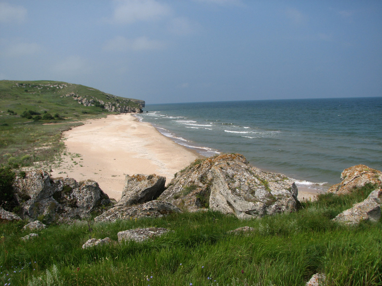 Караларская степь, image of landscape/habitat.