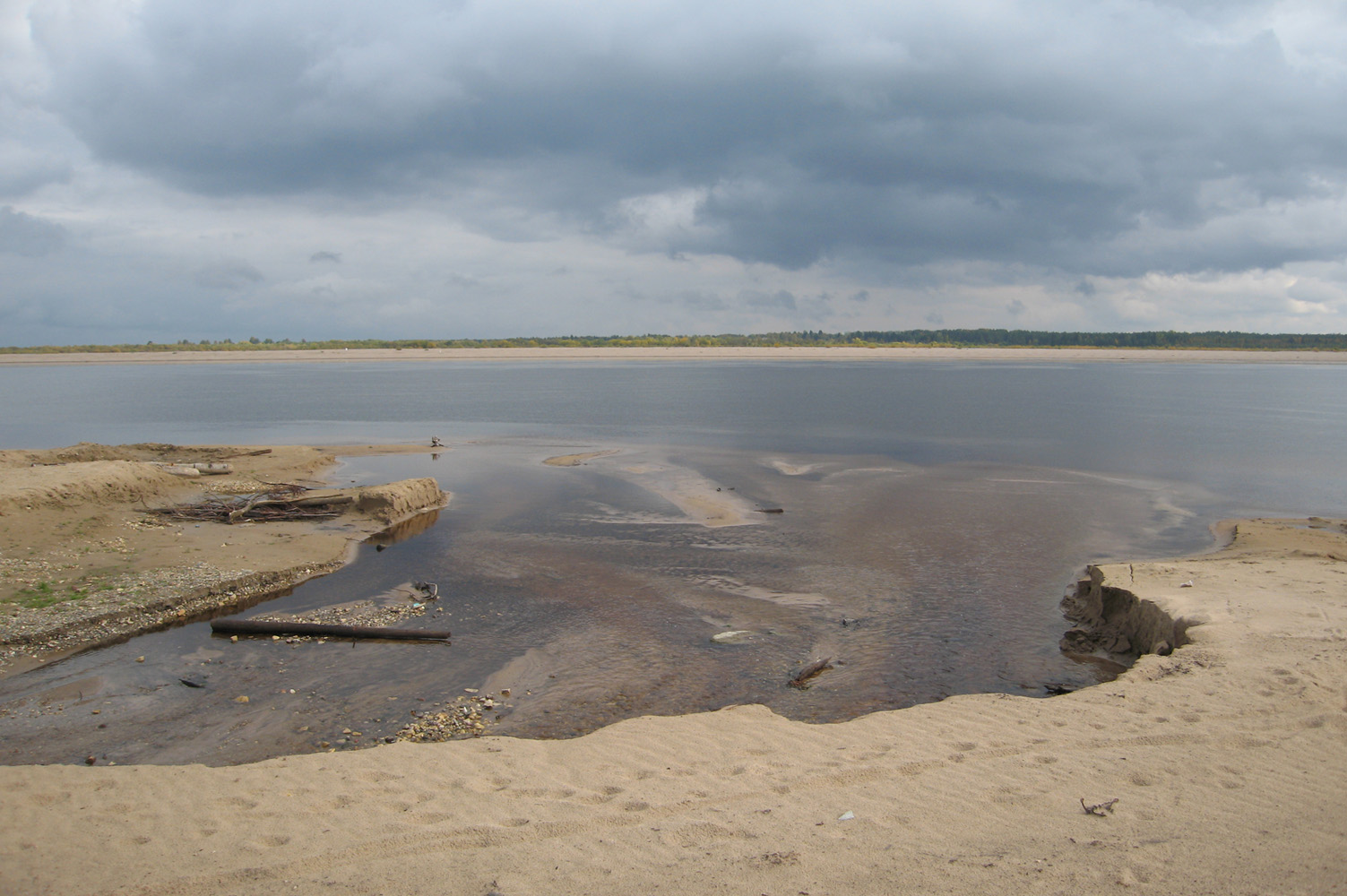 Окрестности поселка Усть-Ваеньга, image of landscape/habitat.