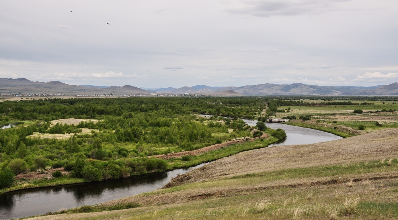 Оронгойская долина, изображение ландшафта.