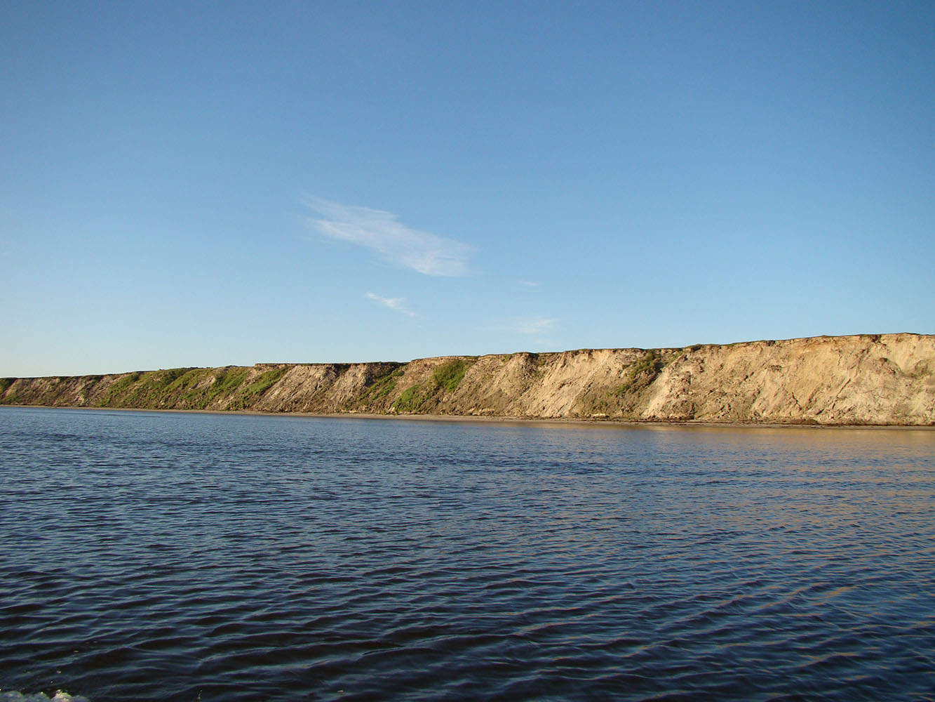 Устье реки Юрибей, image of landscape/habitat.