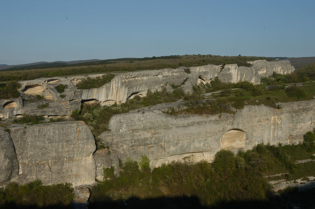 Пещерный город Эски-Кермен, image of landscape/habitat.