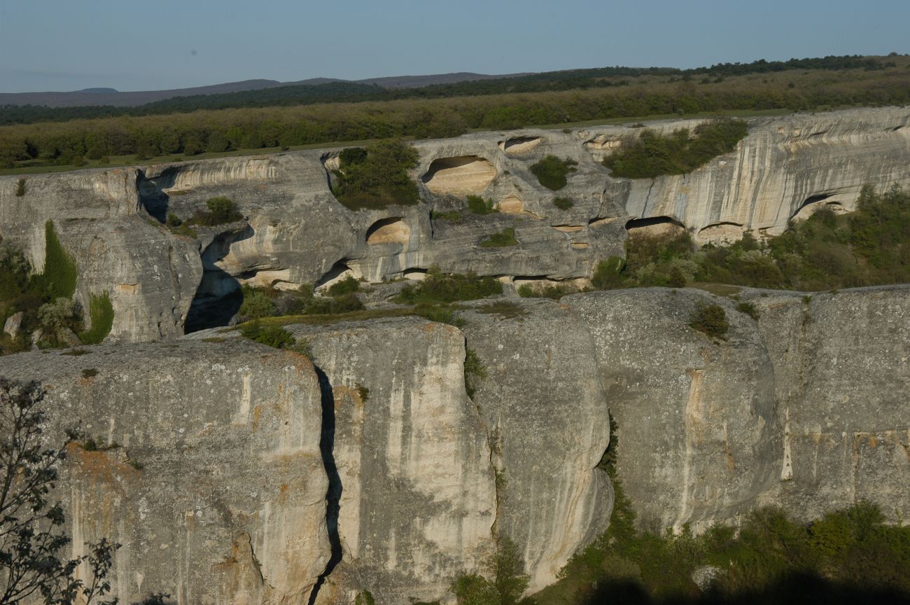 Пещерный город Эски-Кермен, image of landscape/habitat.