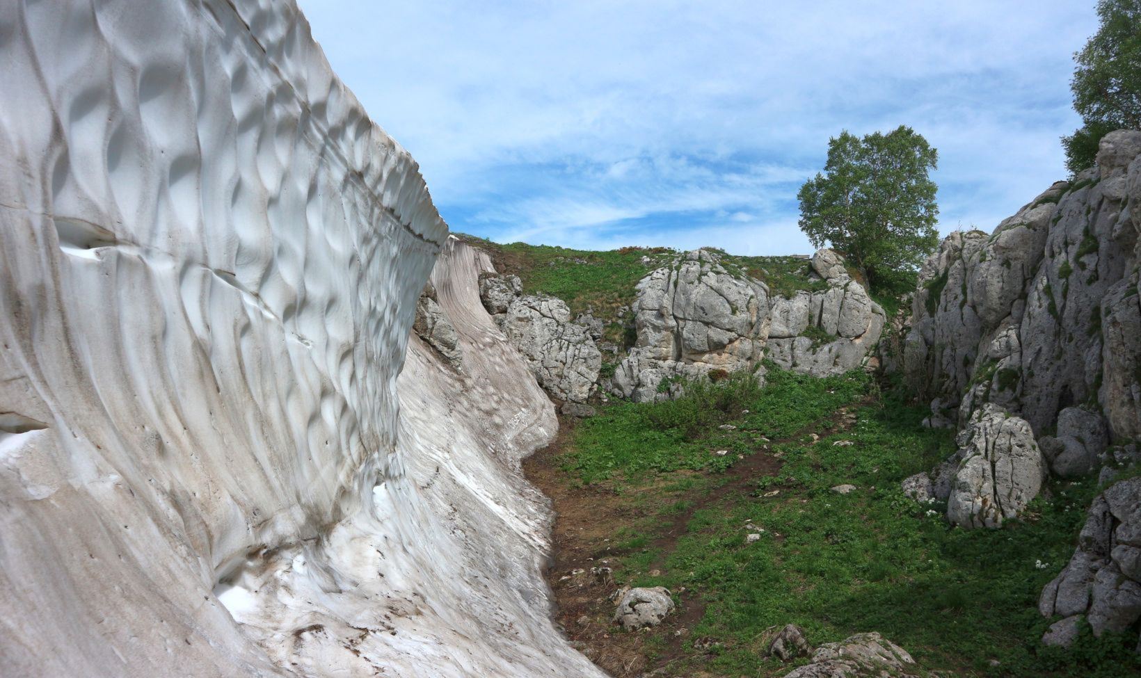 Каменное Море, изображение ландшафта.